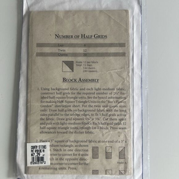 Bento Box By Tracey Brookshier & Scrapmania By Sally Schneider Quilting Patterns - Picture 5 of 5